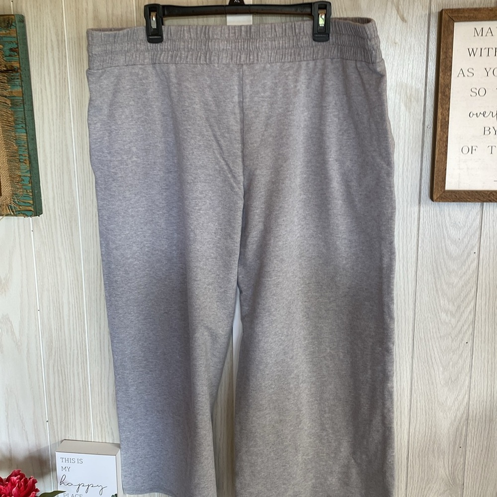 AnyBody Soft Gray Casual Pants - Picture 6 of 8